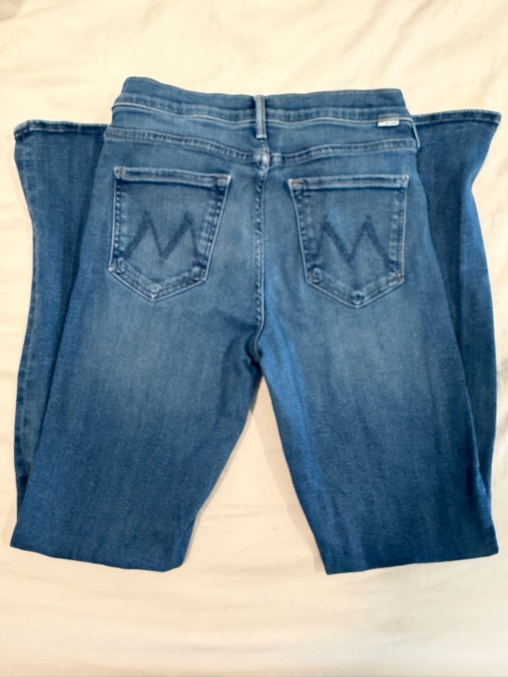 Mother The Outsider Skimp Jeans in Dugout Doobies Wash - Size 29